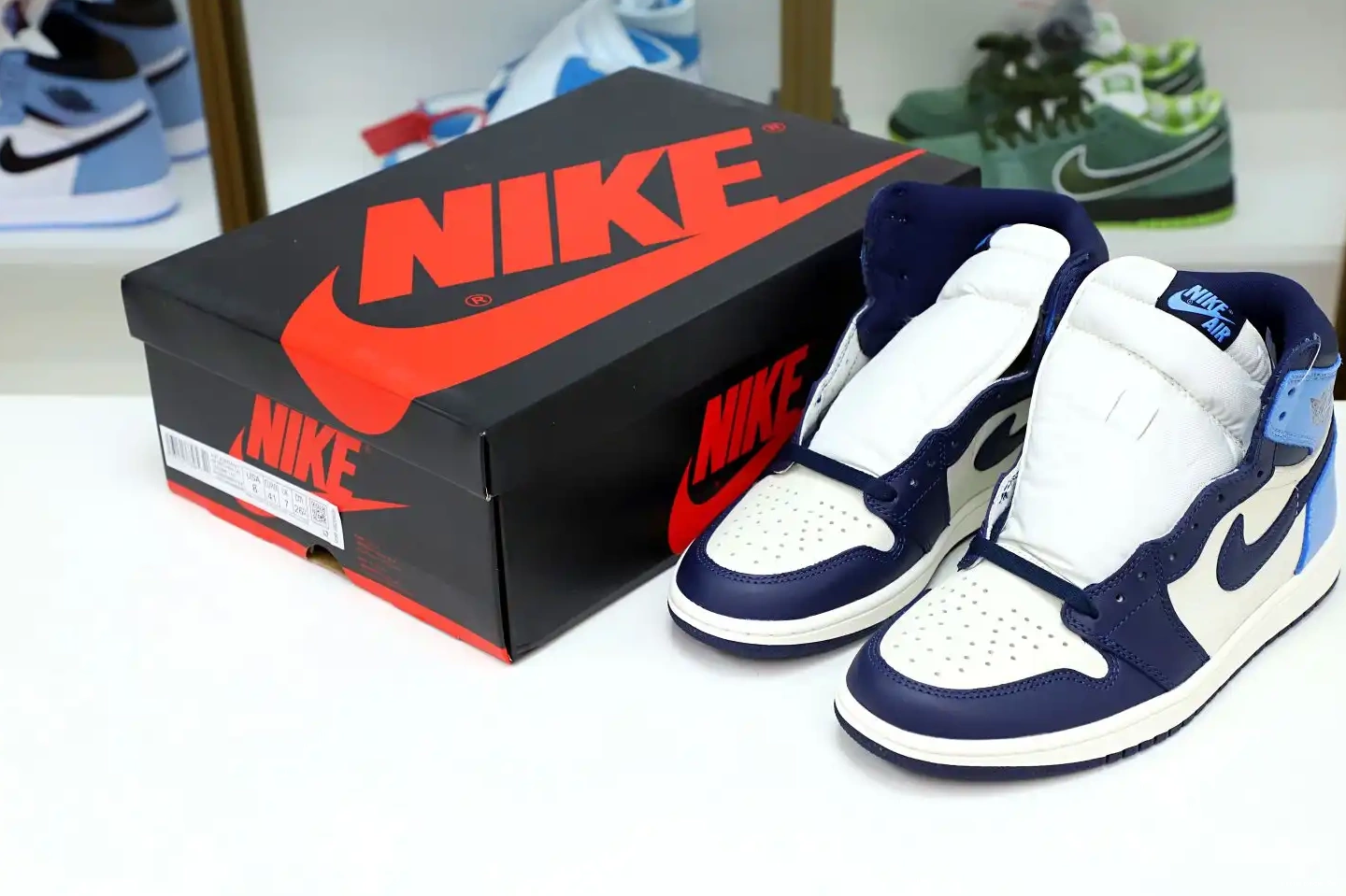 RETRO 'OBSIDIAN' OG JORDAN Kimikick AIR HIGH 1 0522